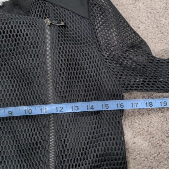 Lucy Paris black net coat mini dress size small - Picture 9 of 13